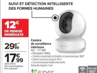 Caméra de surveillance intérieure EZVIZ TY1 2MP