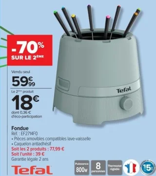 Fondue Tefal EF2714F0