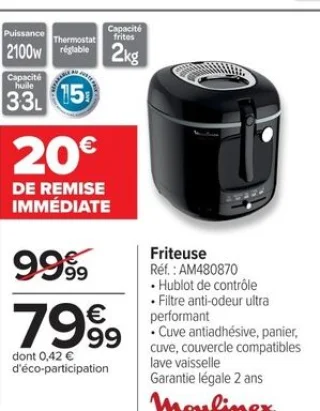Friteuse Moulinex