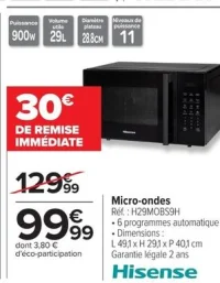 Micro-ondes Hisense