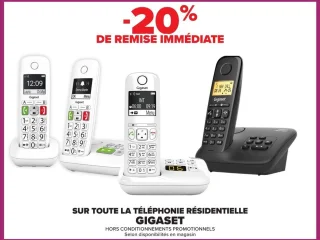 Téléphonie résidentielle Gigaset