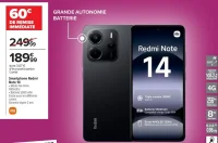 Smartphone Redmi Note 14