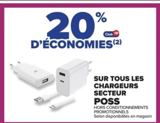 Chargeurs secteur POSS