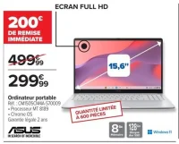 Ordinateur portable Asus CM1505CM4A-S70009