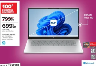 Ordinateur portable HP 17-DP0029NF