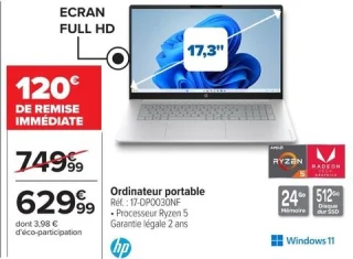 Ordinateur portable hp