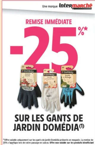 Gants de jardin Domédia