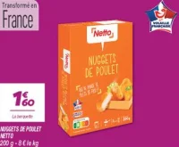Nuggets de poulet 