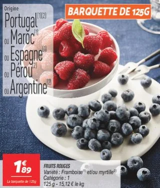 Fruits rouges