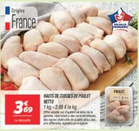 Hauts de cuisses de poulet