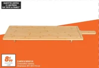 Planche de service xxl