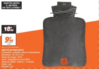 Bouillotte électrique sans fil