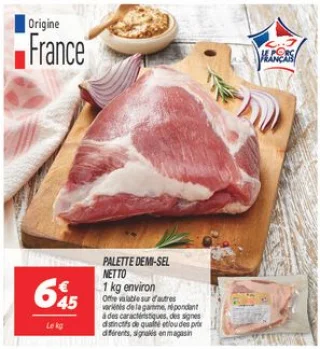 Palette demi-sel
