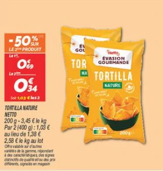 Tortilla nature