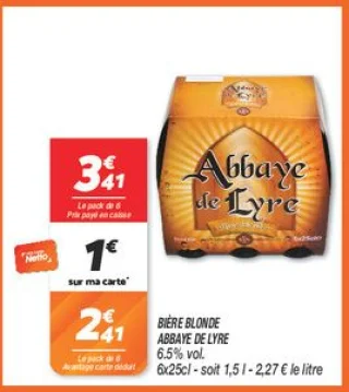 Bière  blonde