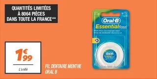 Fil dentaire menthe