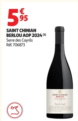 Serre des Cayrils Saint Chinian Berlou AOP 2024