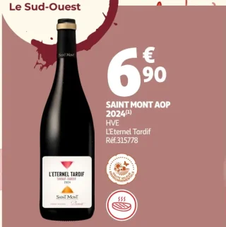 Saint Mont AOP L'Éternel Tardif 2024