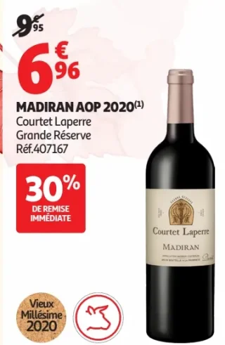 Madiran AOP Courtet Laperre Grande Réserve 2020
