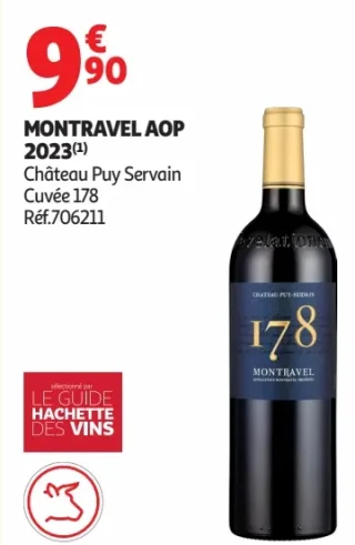 Montravel AOP Château Puy Servain Cuvée 178 2023