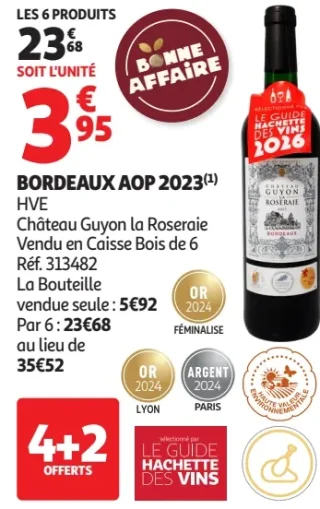 BORDEAUX AOP 2023 Château Guyon la Roseraie