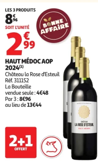 HAUT MÉDOC AOP 2024 Château la Rose d'Esteuil