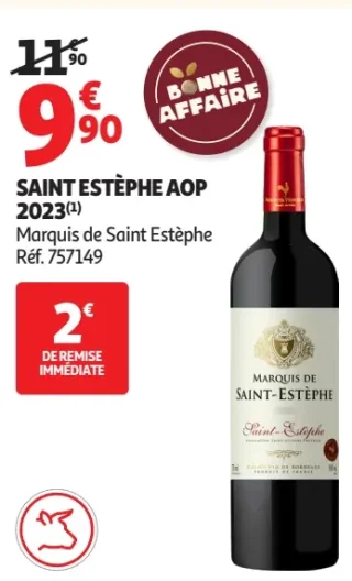 SAINT ESTÈPHE AOP 2023 Marquis de Saint Estèphe