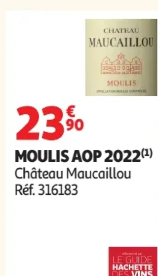 MOULIS AOP 2022 Château Maucaillou