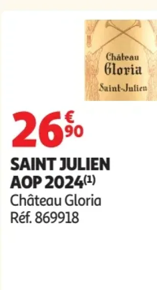 SAINT JULIEN AOP 2024 Château Gloria
