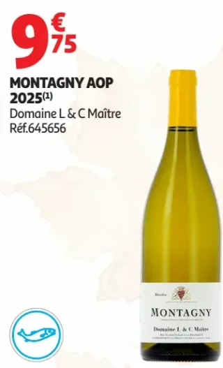 MONTAGNY AOP 2025 Domaine L. & C Maître