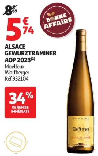 Alsace Gewurztraminer AOP 2023 Wolfberger