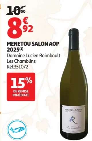 Menetou Salon AOP 2025 Domaine Lucien Raimbault Les Chamblins