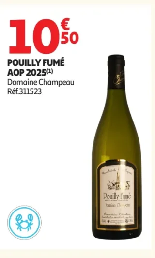 POUILLY FUMÉ AOP 2025 Domaine Champeau