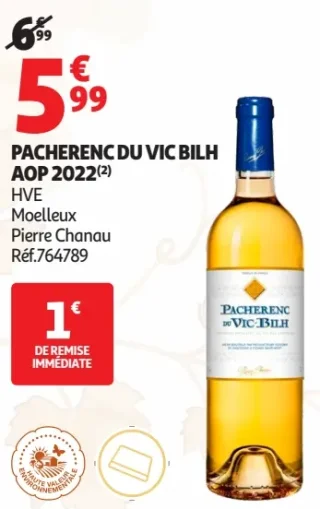 Pacherenc du Vic Bilh AOP 2022 HVE Moelleux Pierre Chanau