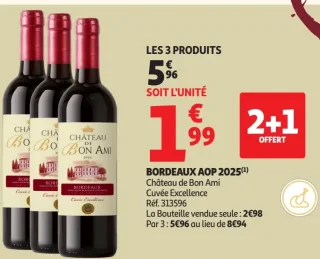 Bordeaux AOP 2025 Château de Bon Ami Cuvée Excellence