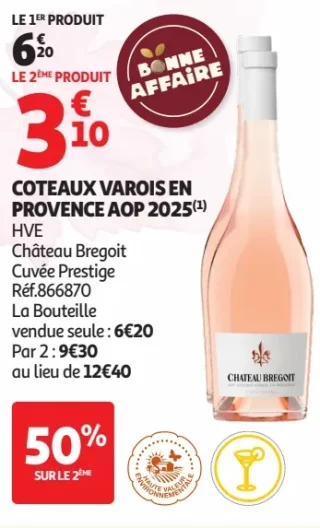 Coteaux Varois en Provence AOP Château Bregoit Cuvée Prestige