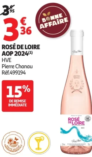 Rosé de Loire AOP 2024 Pierre Chanau