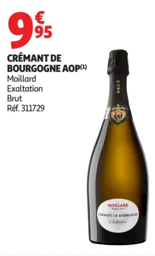 Crémant de Bourgogne AOP Moillard Exaltation Brut
