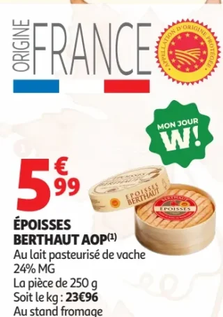 Époisses Berthaut AOP