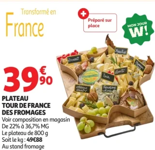 PLATEAU TOUR DE FRANCE DES FROMAGES