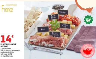 PLATEAU PLANCHE BISTROT