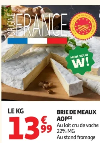 BRIE DE MEAUX AOP