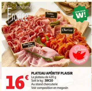 PLATEAU APÉRITIF PLAISIR