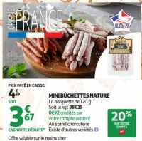 MINI BÛCHETTES NATURE GALIBIER