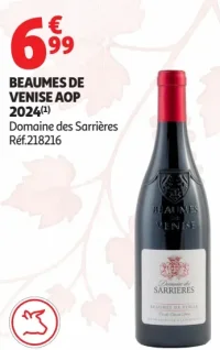 Beaumes de Venise AOP 2024 Domaine des Sarrières