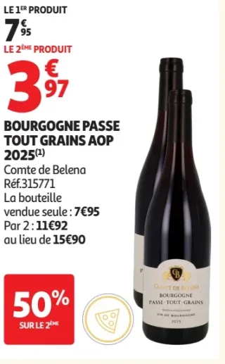 Bourgogne Passe Tout Grains AOP 2025 Comte de Belena