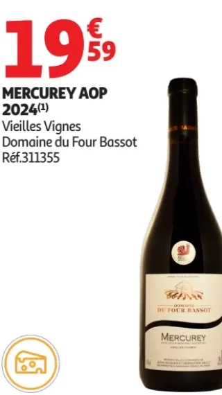 Mercurey AOP 2024 Domaine du Four Bassot