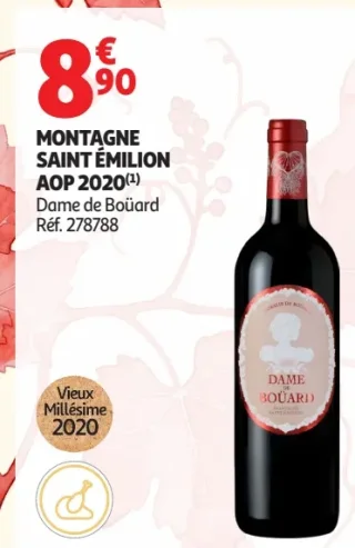 Montagne Saint Émilion AOP 2020 Dame de Boüard