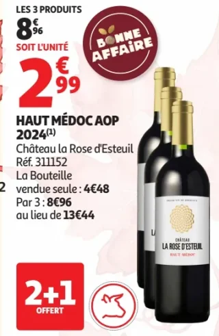 Haut Médoc AOP 2024 Château la Rose d'Esteuil