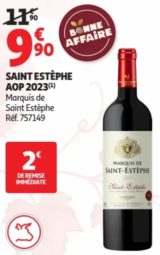 Saint Estèphe AOP 2023 Marquis de Saint Estèphe